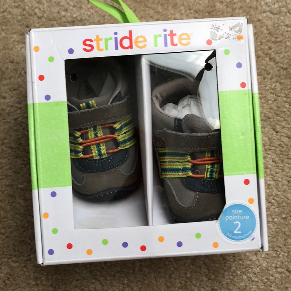 Stride rite crawl casual shoes